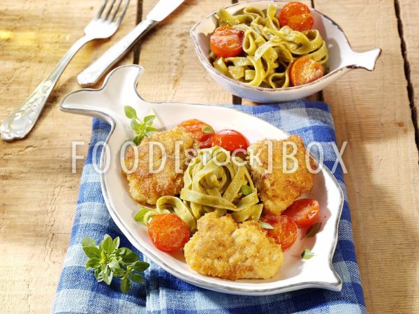 Seeteufel-Piccata mit Pesto-Nudeln 2
