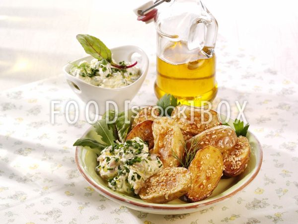Sesam-Kartoffeln 2