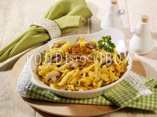 Spätzle mit Champignons 2