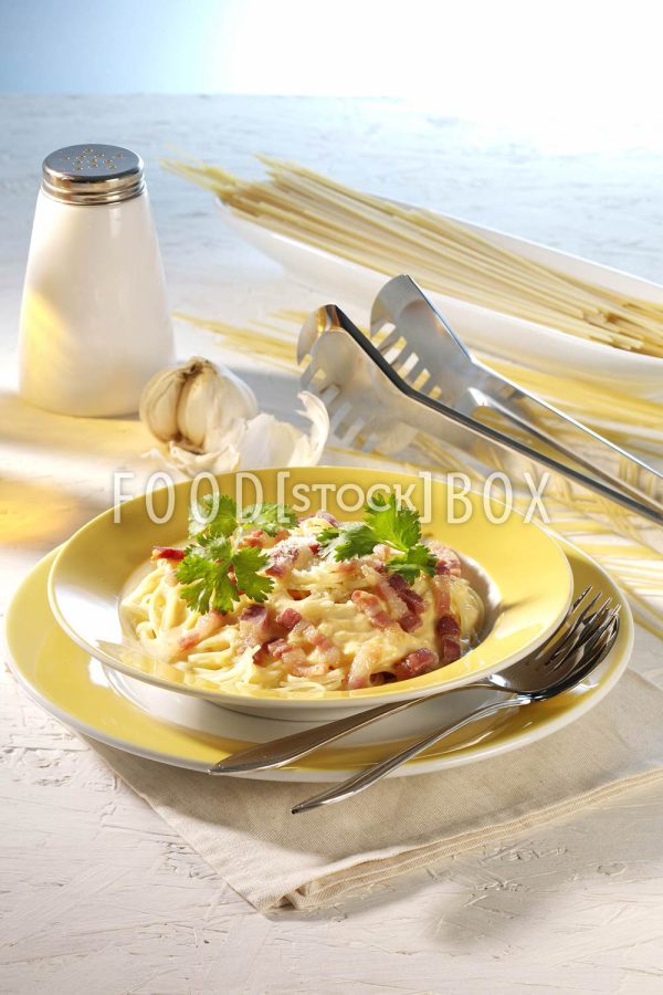 Spaghetti-Carbonara mit Pfeffer 1