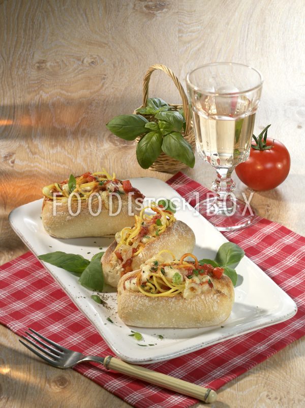 Spaghettini-Sandwich