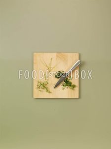 Spaghetti in Zucchini-  und Thymiansauce Step4