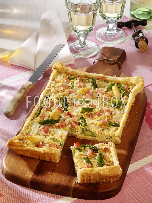 Spargel-Tarte 2