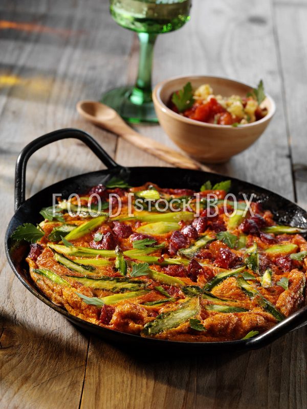 Spargel-Tortilla 1