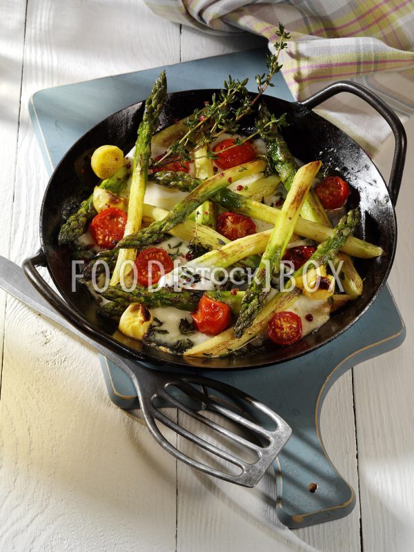 Spargel aus dem Ofen