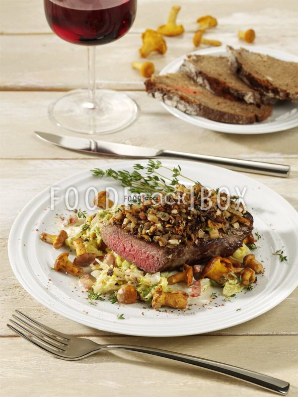 Steaks mit Pilzkruste 2
