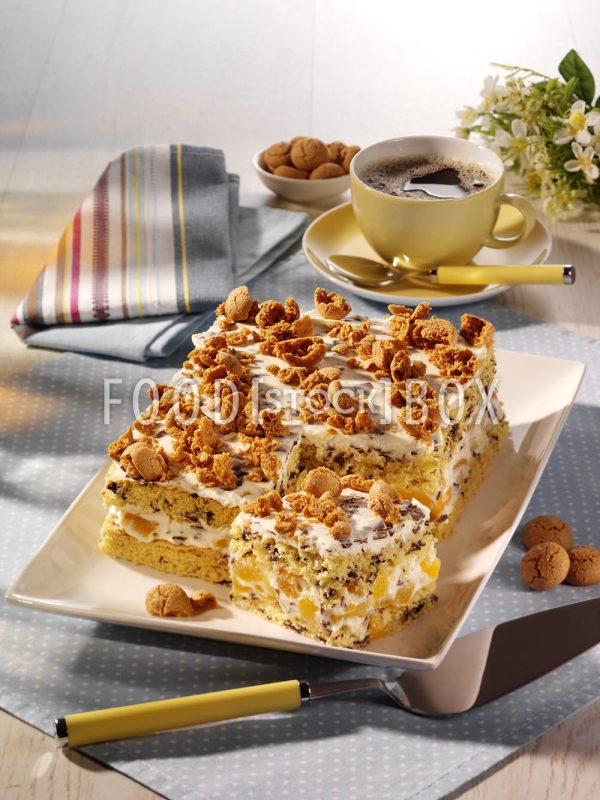 Stracciatella-Schnitten