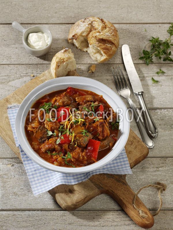 Sauerkraut-Gulasch
