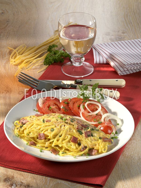 Tagliatelle-Omelett