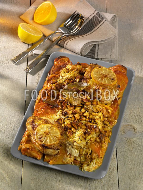 Tandoori-Kartoffel-Gratin mit Schmorkrautkruste