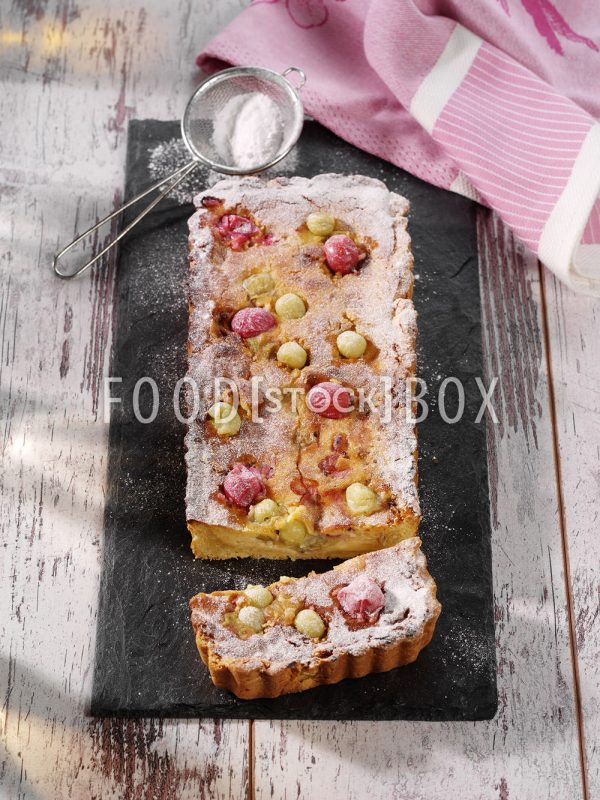 Tarte mit Stachelbeeren