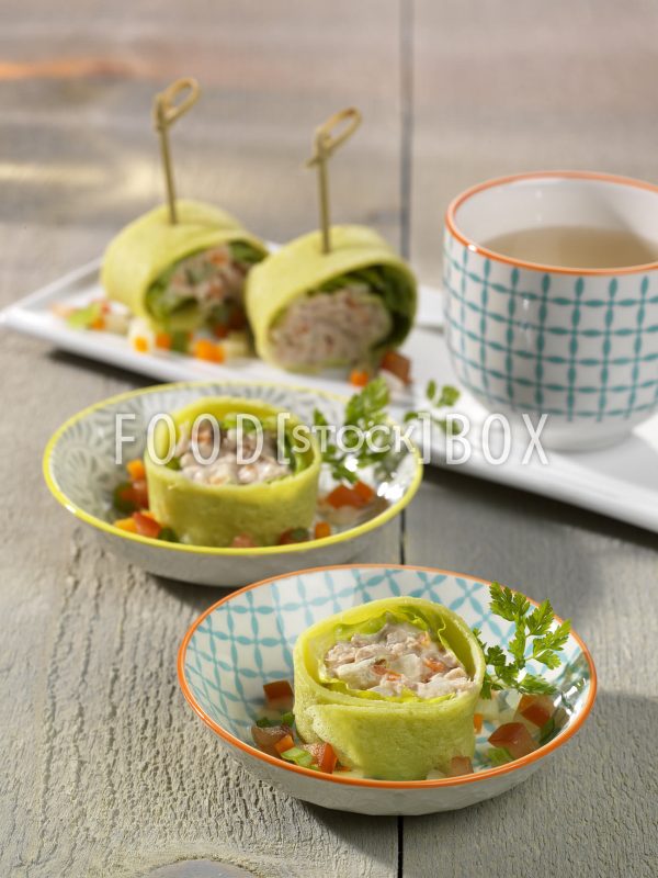 Thunfisch-Röllchen