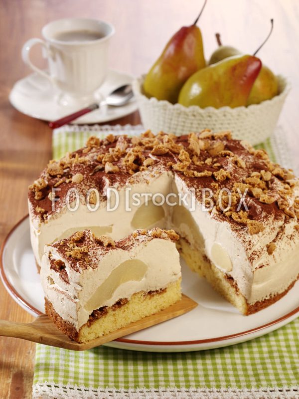 Tiramisu-Birnen-Torte
