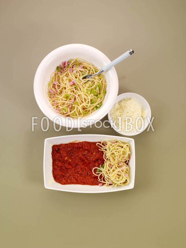 Gebackene Spaghetti-Nester Step 6