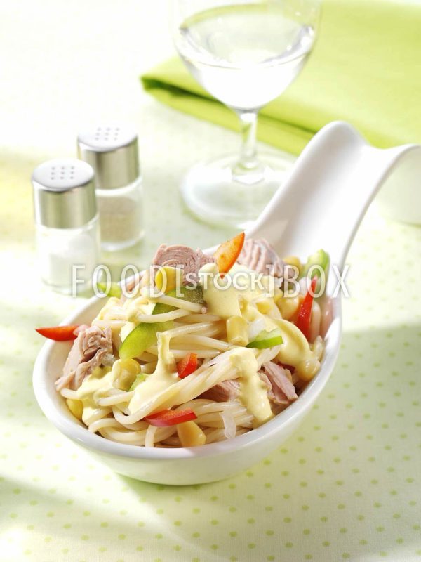 Spaghettisalat mit Thunfisch 2