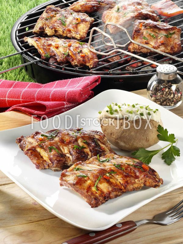 Spareribs mit gegrilltem Gemüse 3