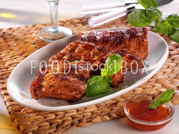 Spareribs mit Currysauce