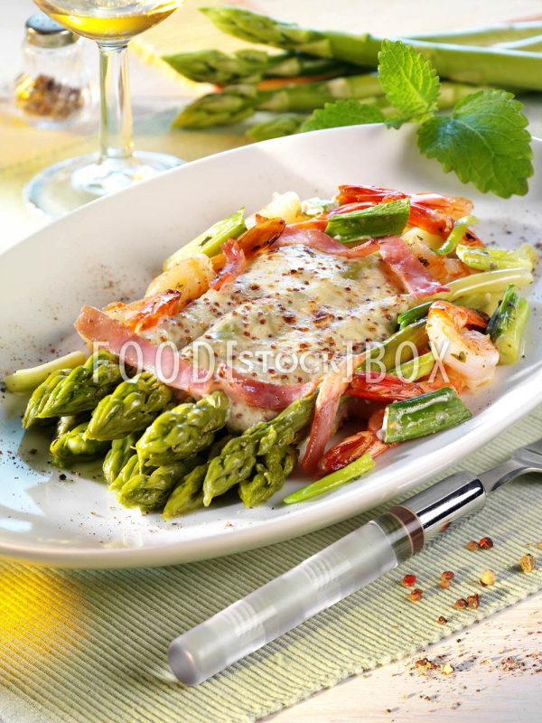 Spargel mit Senf-Schmand-Kruste 2