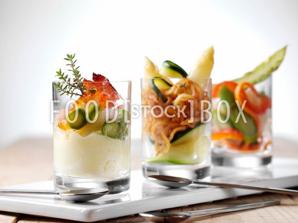 Spargel-Snack / Glas 1