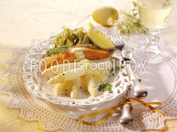 Spargel mit Zitronenzabione 3