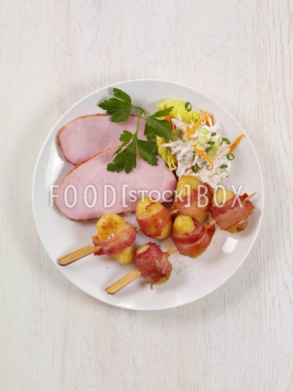 Speck-Kartoffel-Spieße