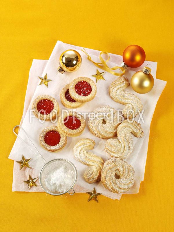 Spritzgebäck mit Marzipan