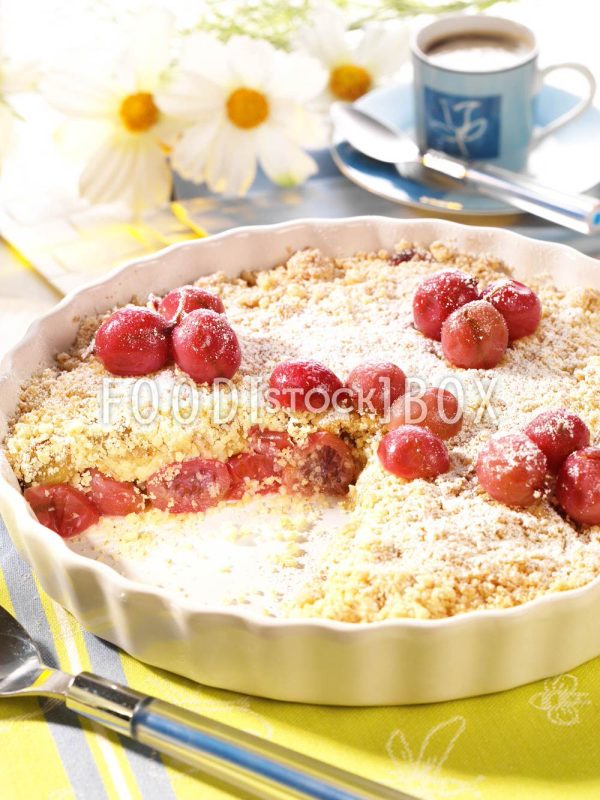 Stachelbeer-Crumble