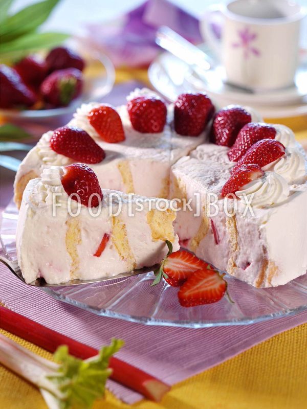 Streifen-Torte