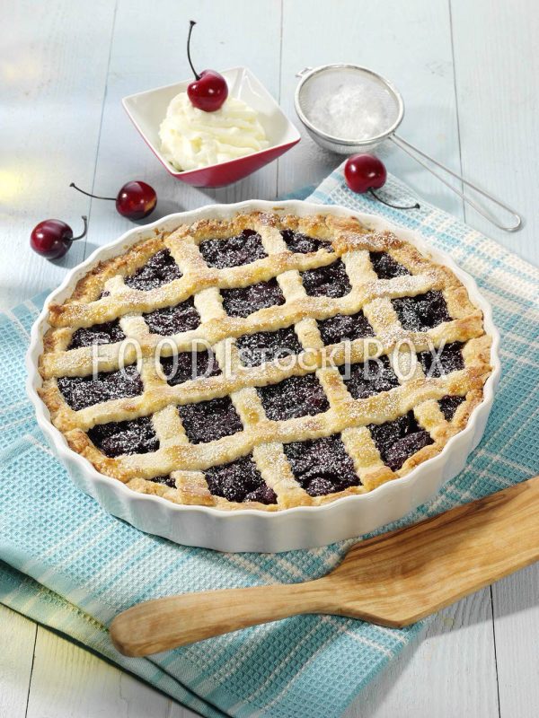 Tarte mit Sauerkirschen 1
