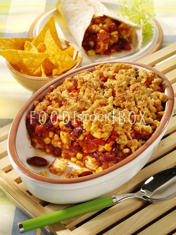 Texanischer Chiliauflauf