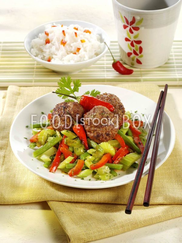 Thai-Frikadellen