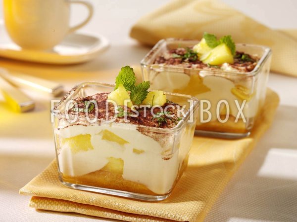 Tiramisu mit Ananas 1