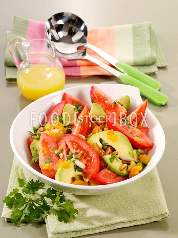 Tomaten-Avocado-Salat