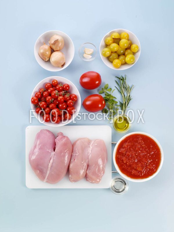 Tomaten-Hähnchen Step 1