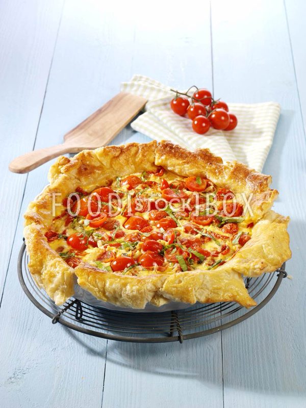 Tomaten-Kräuter-Quiche