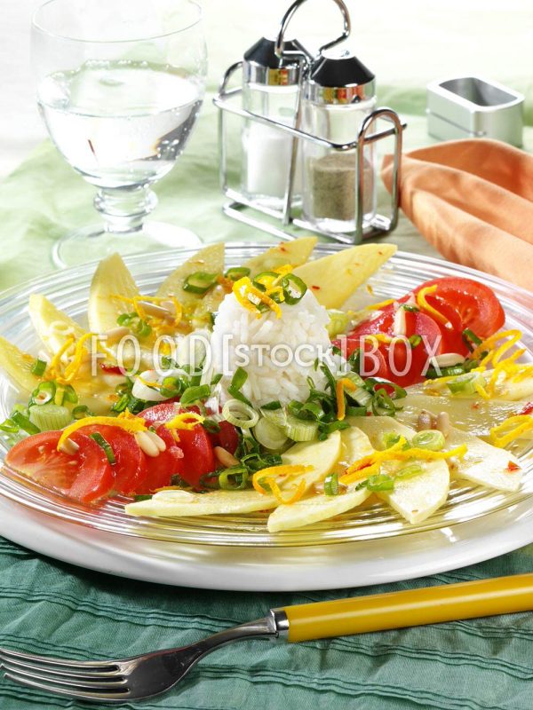 Tomaten-Mango-Salat