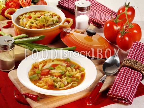 Tomaten Weißkohlsuppe 2