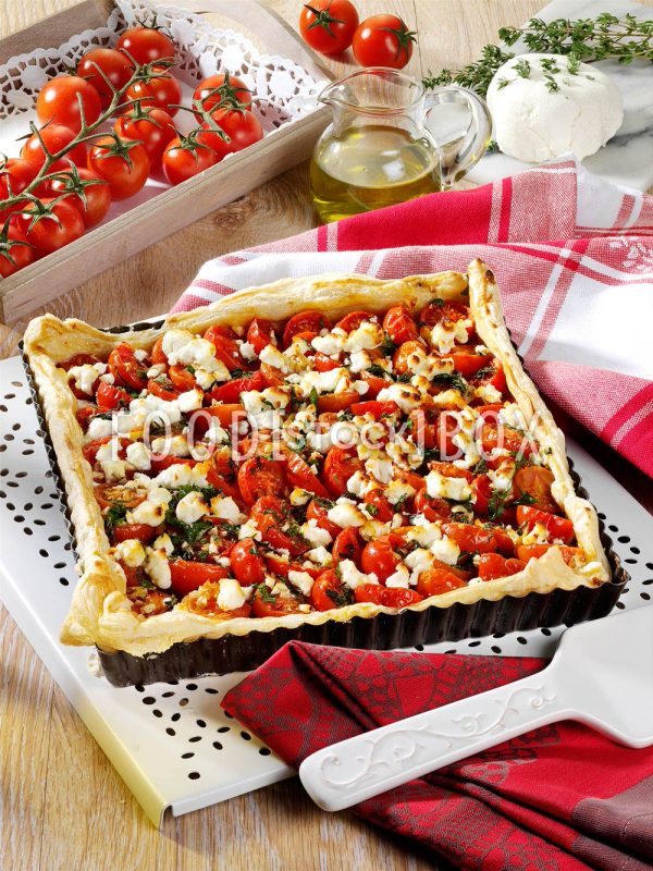 Tomaten-Ziegenkäse-Tarte