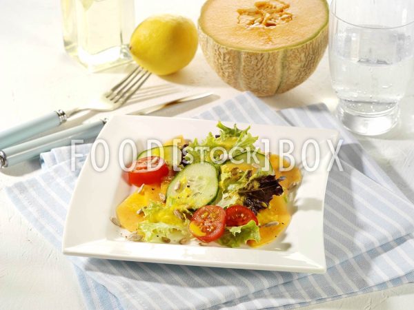 Tomatensalat mit Gurken 2