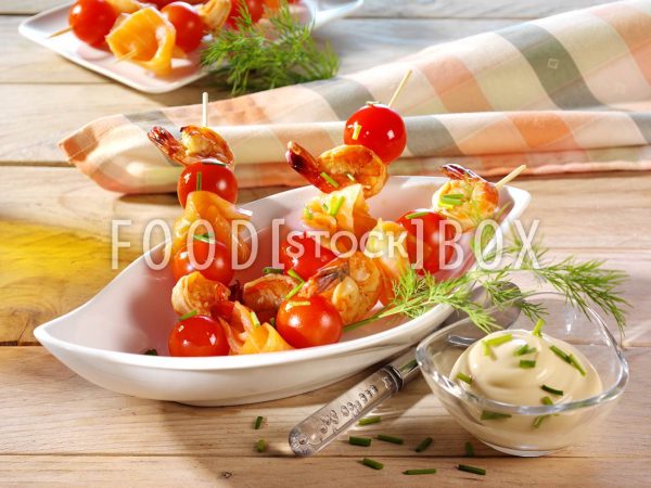 Garnelenspieße