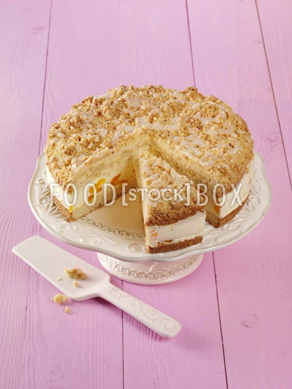 Torte mit Orangenstreuseln 2