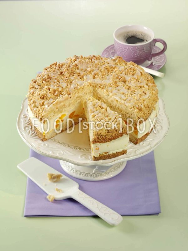 Torte mit Orangenstreuseln 1