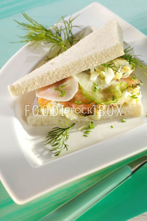 Tramezzini mit Lachs