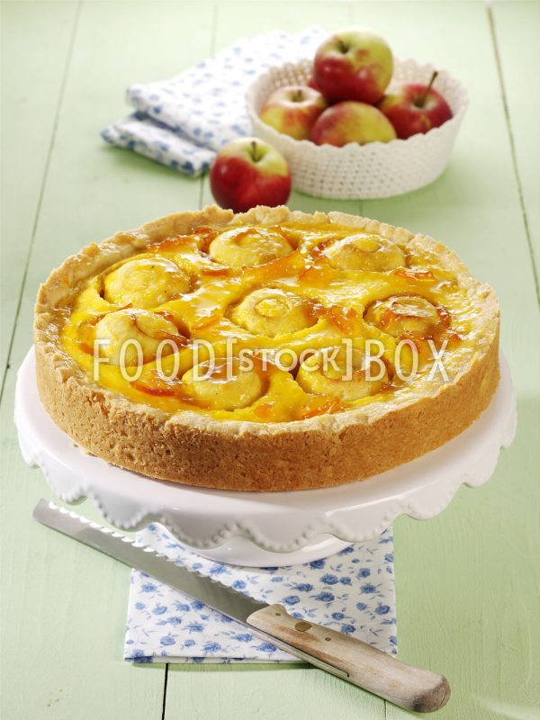 Vanille-Apfelkuchen