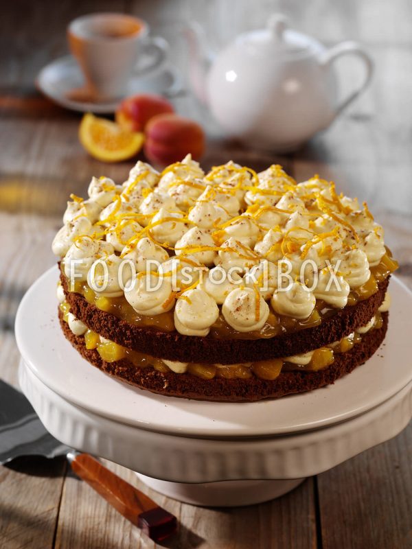 Vanilletorte / Spanien
