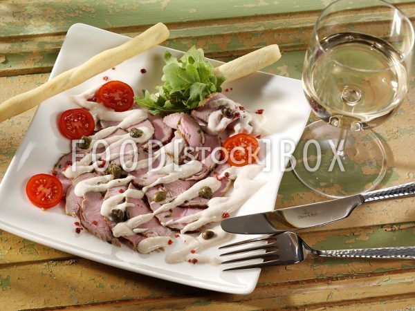Vitello tomato mit Radicchio