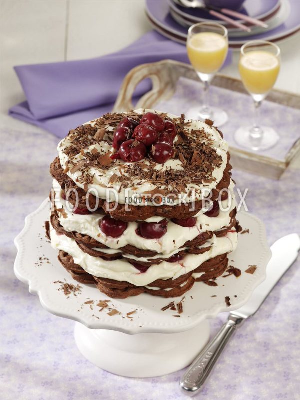 Waffeltorte Eierlikör-Kirsch 2