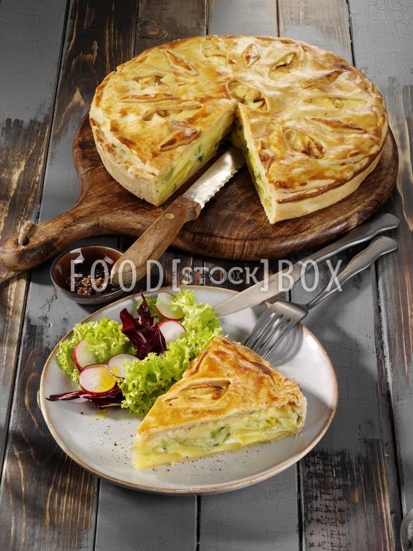 Walisischer Lauch-Erdapfelkuchen 2