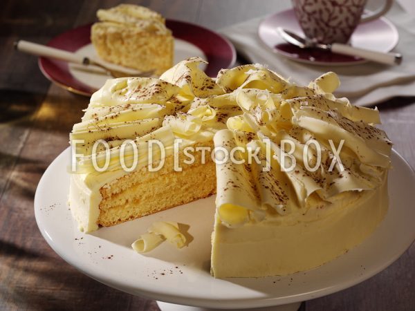 Weiße Sachertorte 2