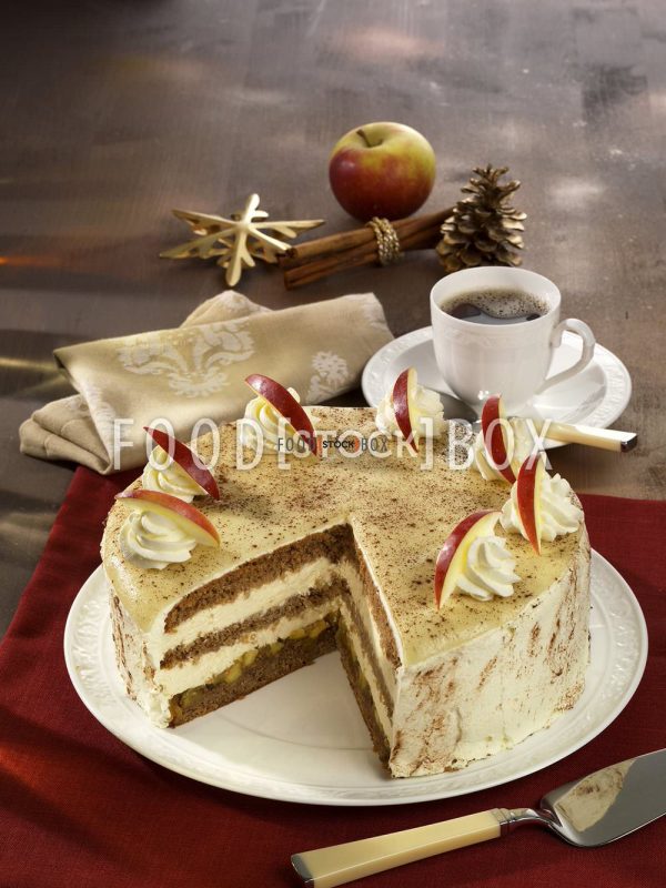 Wintertorte mit Äpfeln 2